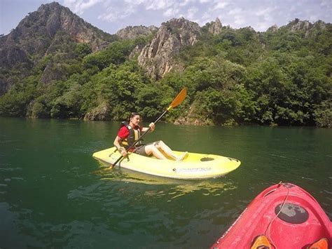 Kayaking at Canyon Matka - When in X