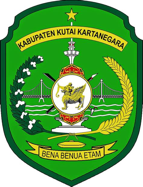 Logo Kabupaten / Kota: Logo Kabupaten Kutai Kartanegara, Kalimantan Timur