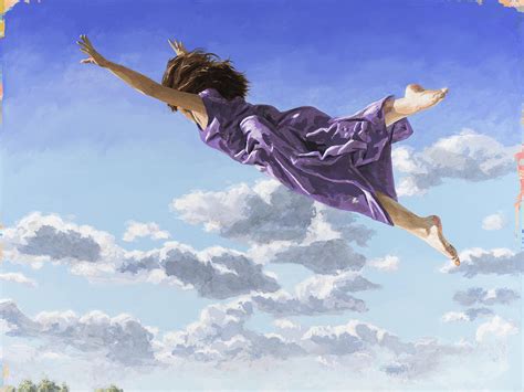 Flying Dream #1 Painting by David Palmer - Fine Art America