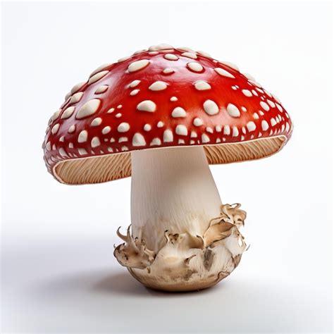 Premium AI Image | mushroom isolated on white