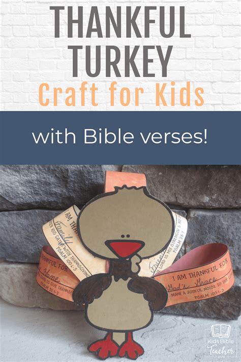 Thanksgiving Bible Crafts For Kids