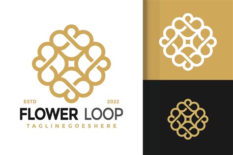 Luxury Flower Infinity Logo Design, brand identity logos vector, modern logo, Logo Designs ...