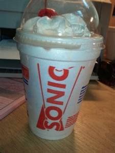 Sonic Chocolate Shake (Regular) - Photo