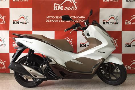 Honda PCX 150 DLX Branca ABS 2020 | KM Motos | Sua Loja de Motos Semi Novas