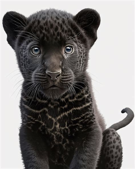 Black Panther Cub Digital Prints, Digital Print, Instant Download ...