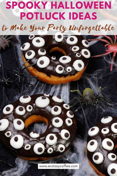 Spooky Halloween Potluck Ideas to Make Your Party Unforgettable