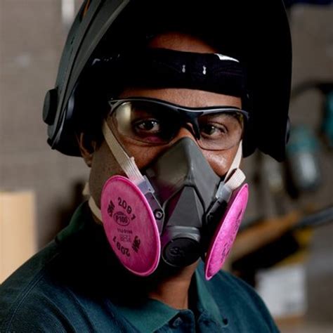 3M #07026 6300 Half Facepiece Respirator - Large