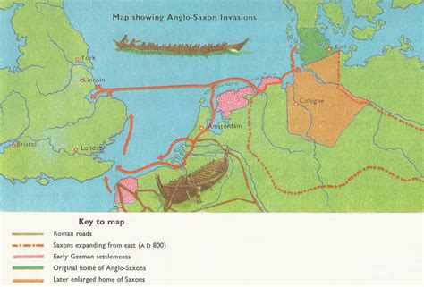 The History of Invasion of Britain During Anglo Saxons