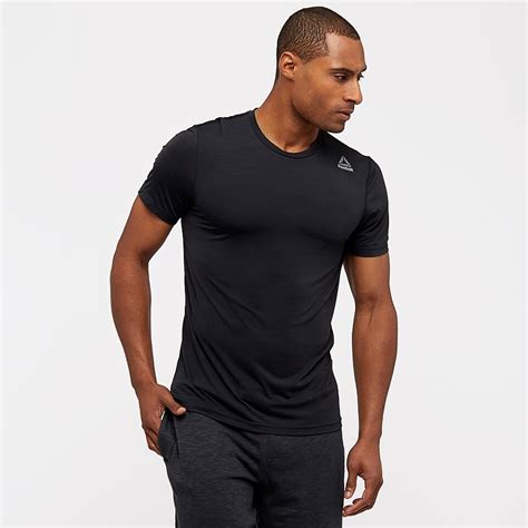 Reebok Workout Ready Activchill Tech Tee - Black - Mens Clothing - BS1410