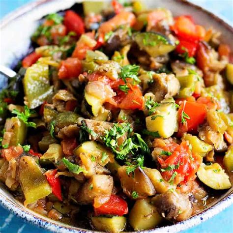 Ratatouille ingredients - axjuja