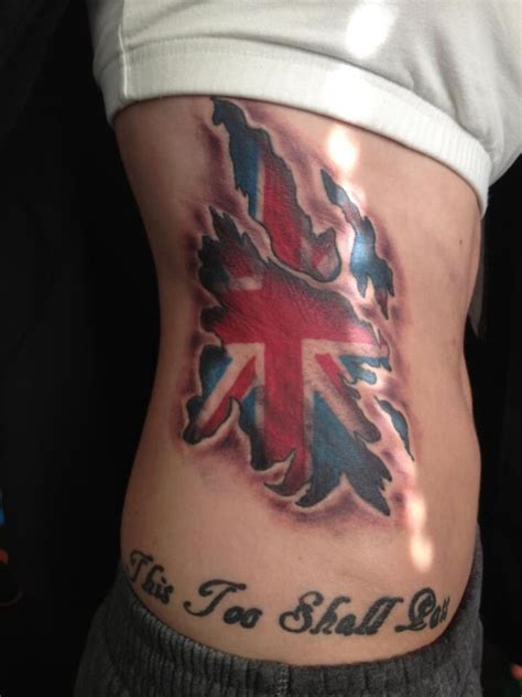 #tattoos #britishflag #england 11 hours of work. | British flag tattoo | Pinterest | England ...