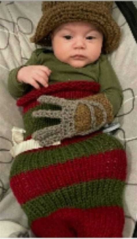 Freddy Krueger Baby Costume a Nightmare on Elm Street Baby - Etsy