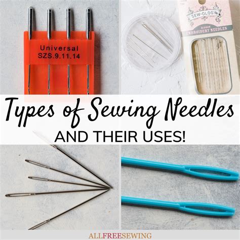 17 Types of Sewing Needles (and Their Uses!) | AllFreeSewing.com