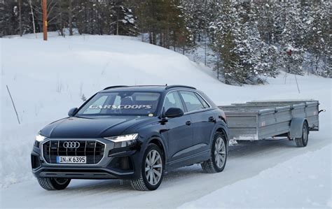 Audi Q8 Plug-In Hybrid Model Looks Ready To Join The Range | Carscoops