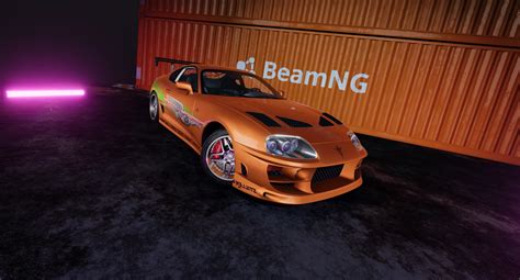 Toyota Supra MK4 - 2 Fast 2 Furious Updated - BeamNG.drive