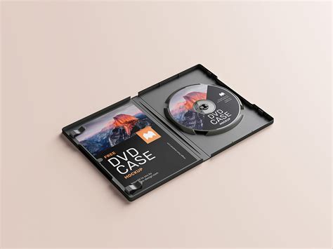 Free DVD case mockup - Mockups Design