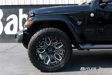 Jeep Wrangler with 20in Black Rhino Shrapnel Wheels exclusively from ...