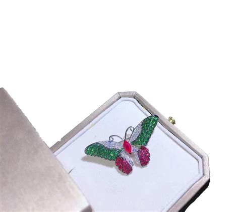 Sterling Silver Butterfly Brooch - FULL-SILVER