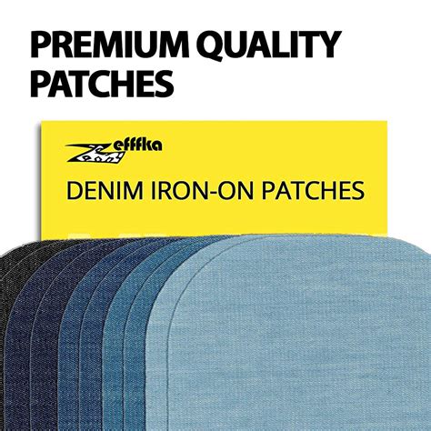 Our Iron-on Fabric Patches - The Perfect Solution to Ripped Jeans | ZEFFFKA