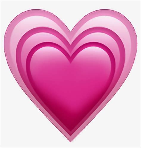 Pink Heart Emoji Aesthetic