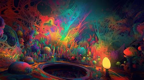 Psychedelic Fantasy Desktop Wallpaper Background, Trippy Pictures On Acid, Acidic, Acid Wind ...