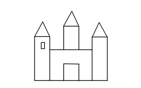 how to draw a castle How to draw a castle - Step by Step Drawing