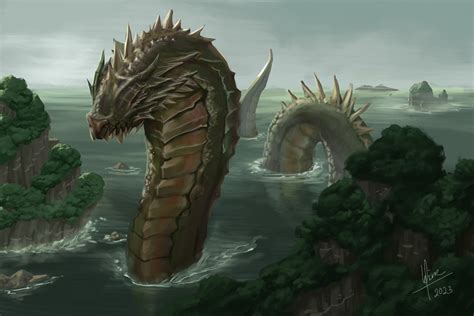 ArtStation - Sea Serpent