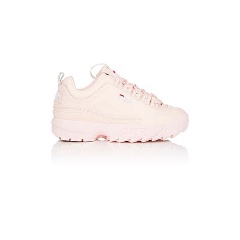 Lyst - Fila Disruptor 2 Lux Leather Sneakers in Pink