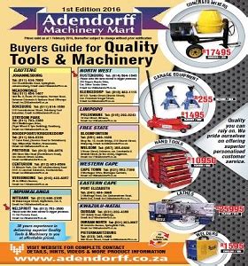 Adendorff Machinery Mart Catalogue Specials