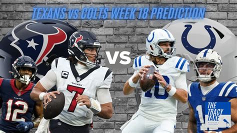 Colts Vs Texans: A Comprehensive Analysis Of Their Rivalry And Future Prospects