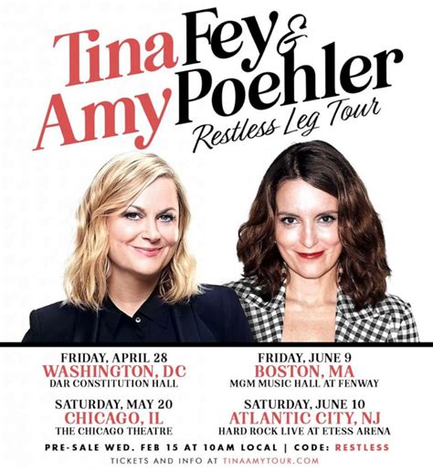 Tina Fey and Amy Poehler going on tour together for 1st time - ABC News