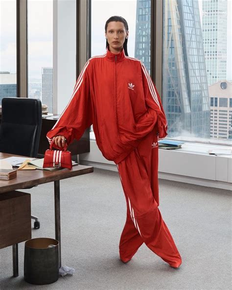 Bella Hadid Balenciaga x adidas Campaign 2022