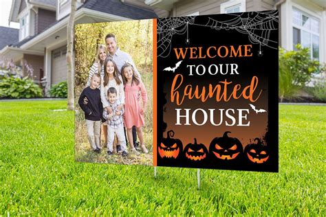 Halloween yard sign design digital file only Happy Halloween | Etsy | Halloween yard signs ...