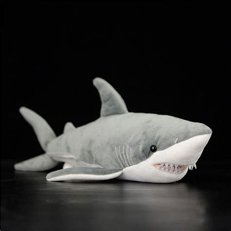 Great White Shark Plush | Shark plush, White sharks, Whale plush