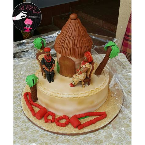 Nigerian Traditional Marriage Cake - CakeCentral.com