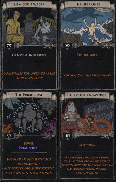 Here are the last of the new Divination Cards to be revealed! : r/pathofexile