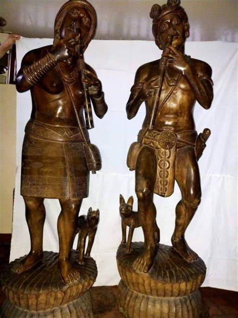 Vintage narra wood Ifugao sculptures (package), Hobbies & Toys, Memorabilia & Collectibles ...