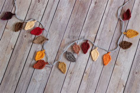 Fall Leaf Garland - The Cookie Snob