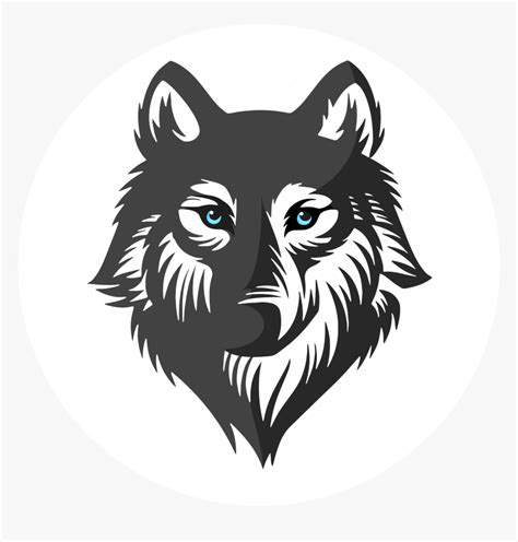 Image Of Gray Wolf Head - Wolf Logo Png, Transparent Png - kindpng