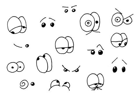 How to Draw Cartoon Eyes for Different Emotions