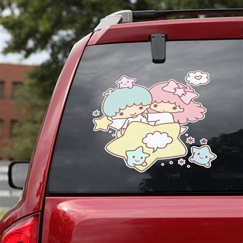 Hello Kitty Sticker, Hello Kitty Decal For Car, Anime Decal, - Inspire ...