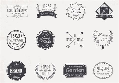 Hand Drawn Logo Vectors - Download Free Vector Art, Stock Graphics & Images