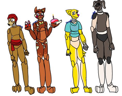 FNaF characters by slycooper11 on DeviantArt