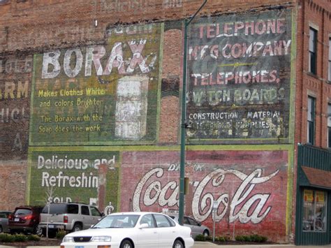 Ghost Signs: The remains of painted advertising on walls - Abandoned Spaces