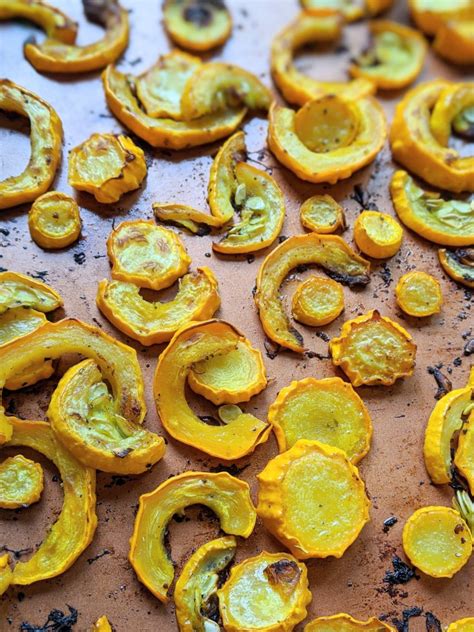 Roasted Crookneck Squash (Vegan, Gluten Free) - The Herbeevore