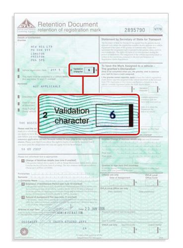 Where to find your v778 Validation Character