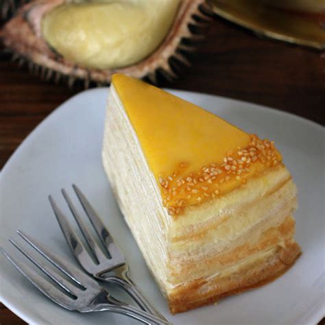 D24 Durian Crepe Cake – SENDingDong