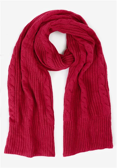 Cable Knit Scarf | Fullbeauty Outlet