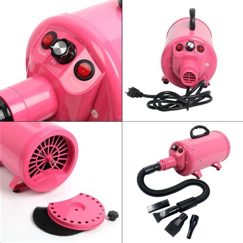 2800W Portable Dog Cat Pet Groomming Blow Hair Dryer Quick Draw 120V ...