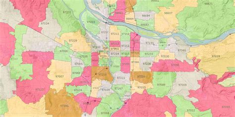 Zip Code Portland Oregon Map | Nyc Map